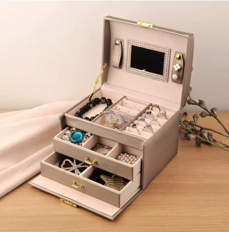 JOY™| Joyero con cerradura - organizador